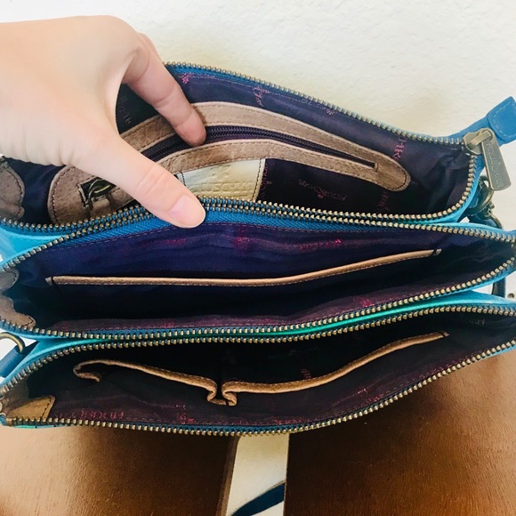 Anushka Jeweled Plume Triple Compartment Crossbody - Picture 12 of 16